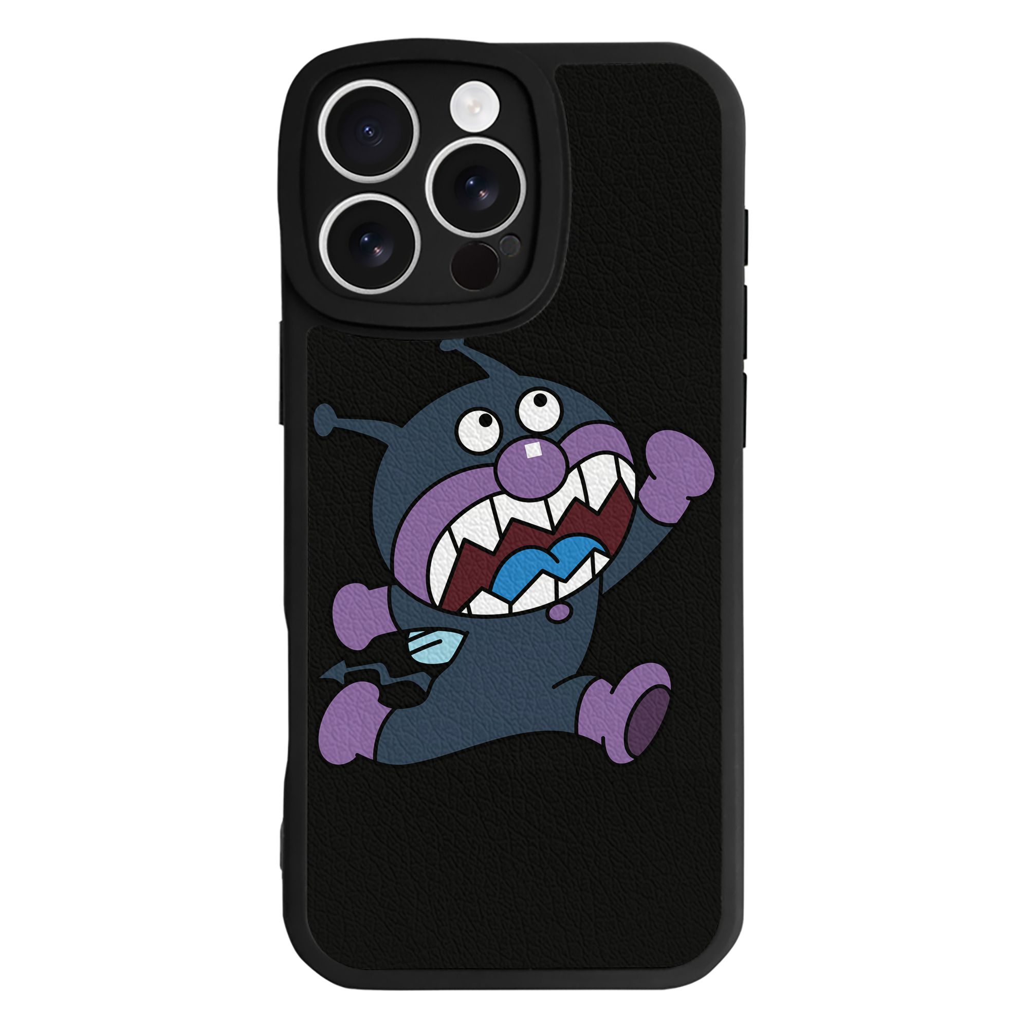（画像用） アンパンマン Anpanman 【iPhone 16シリーズ対応】シリコンスマホケース（レザー調） 材質：シリコン